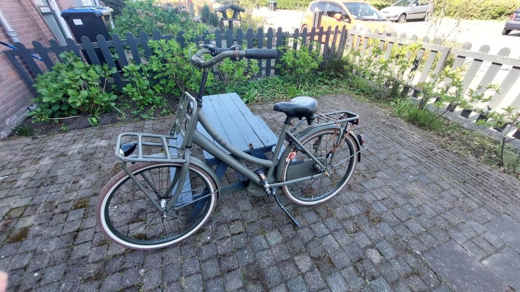 Cortina U4 Transport Mini 24 inch – legergroen, Terugtraprem, Versnellingen, Minder dan 49 cm, Zo goed als nieuw