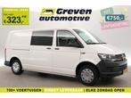 Volkswagen Transporter 2.0 TDI 140PK L2H1 | 62dKM | DC | 6 Z, Auto's, Voorwielaandrijving, Gebruikt, Euro 6, 4 cilinders