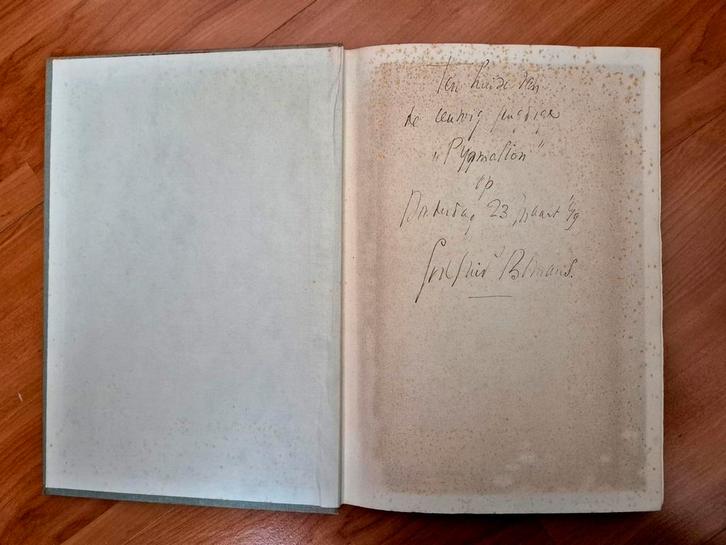 Godfried Bomans gesigneerd boek met opdracht 1949, Boeken, Literatuur, Gelezen, Ophalen of Verzenden