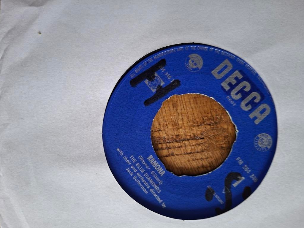 The Blue Diamonds.  Ramona, Cd's en Dvd's, Vinyl Singles, Ophalen of Verzenden, Gebruikt, Pop