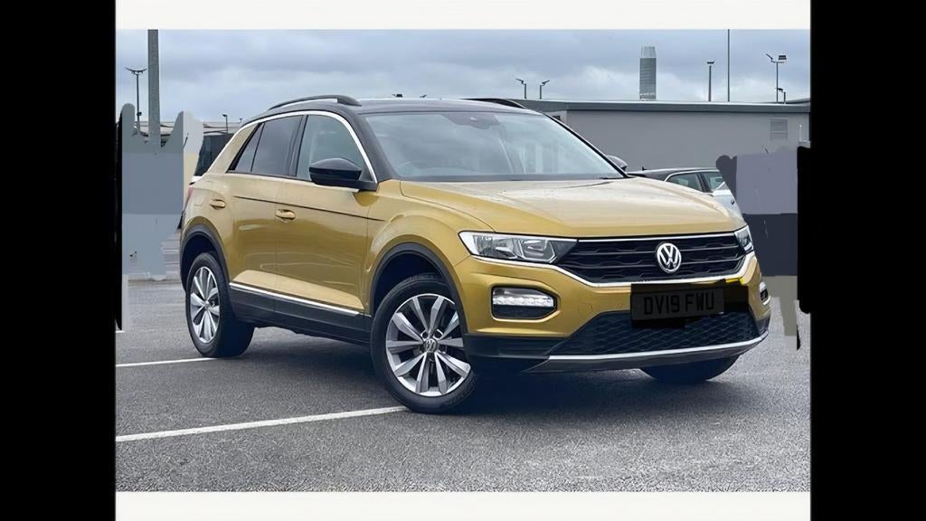 Volkswagen T-Roc 1.0 TSI 115pk 2019 Geel, Auto's, Volkswagen, Particulier, T-Roc, Benzine, C, SUV of Terreinwagen, Handgeschakeld