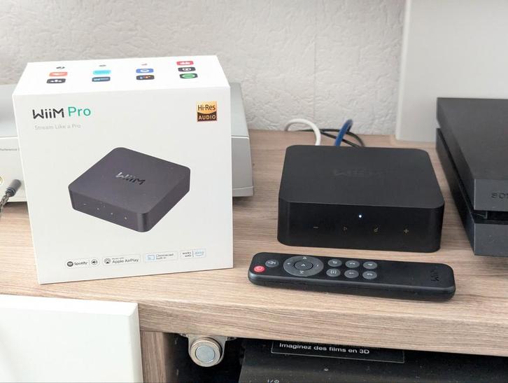 WiiM Pro - Inclusief originele afstandsbediening, Audio, Tv en Foto, Mediaspelers, Zo goed als nieuw, Ophalen