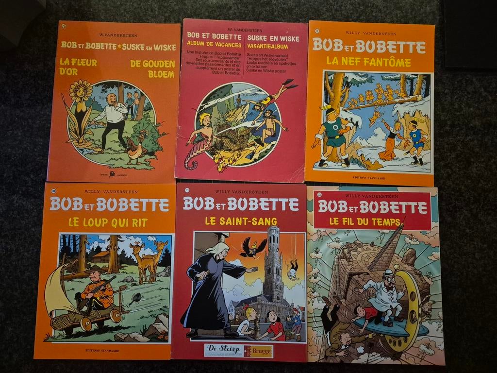 Bob et Bobette (Franse Suske en Wiske's), Boeken, Meerdere stripboeken, Ophalen of Verzenden, Zo goed als nieuw
