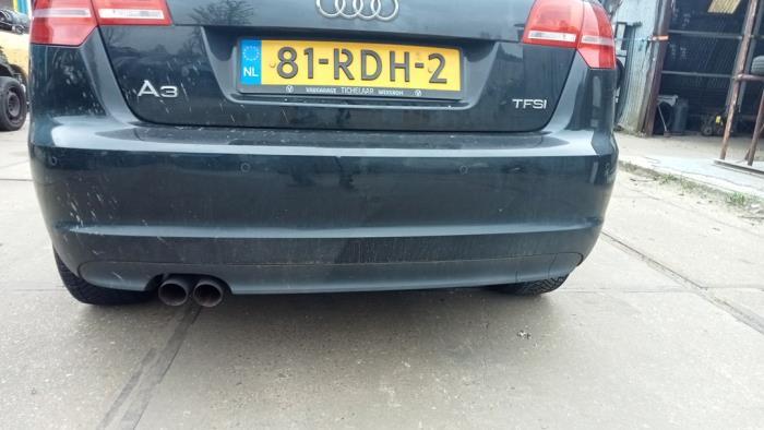 Achterbumper van een Audi A3 (LZ9Y), Auto-onderdelen, Carrosserie en Plaatwerk, Gebruikt, -, -, Bumper