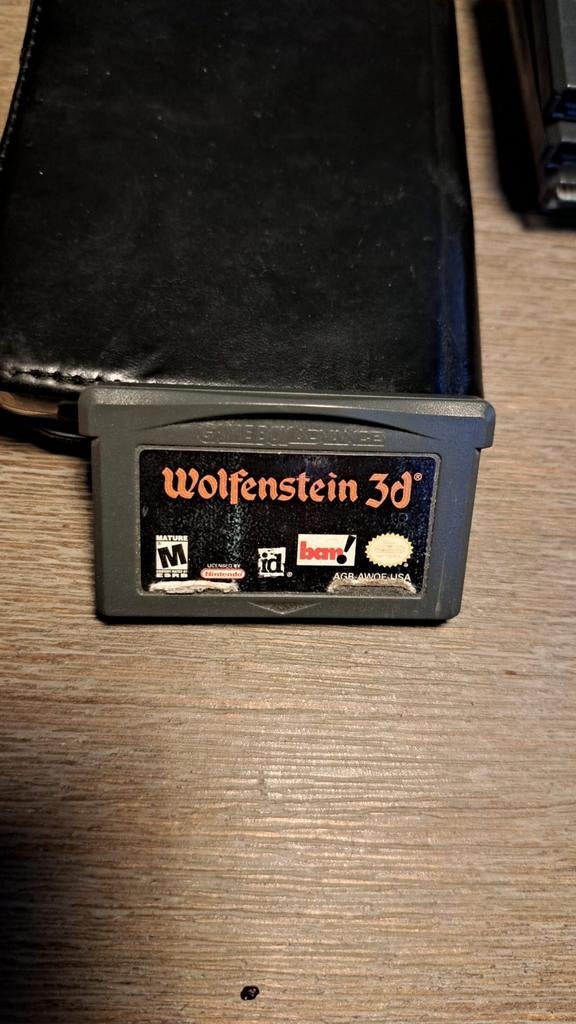 Wolfenstein 3D Game Boy Advance, Spelcomputers en Games, Games | Nintendo Game Boy, 1 speler, Ophalen of Verzenden, Gebruikt, Vanaf 3 jaar