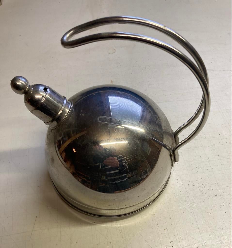 Metalen fluitketel - Klassiek design voor uw keuken, Ophalen, Nieuw, Rvs, Overige typen