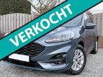 Ford Kuga 2.5 PHEV ST-Line HUD E-STOELEN ECC NAVI APPLE CARP, Gebruikt, Zwart, 4 cilinders, Blauw