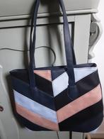 NIEUW! Prachtige schoudertas met groot vak en klein ritsvak., Ophalen of Verzenden, Nieuw, Blauw, Schoudertasje