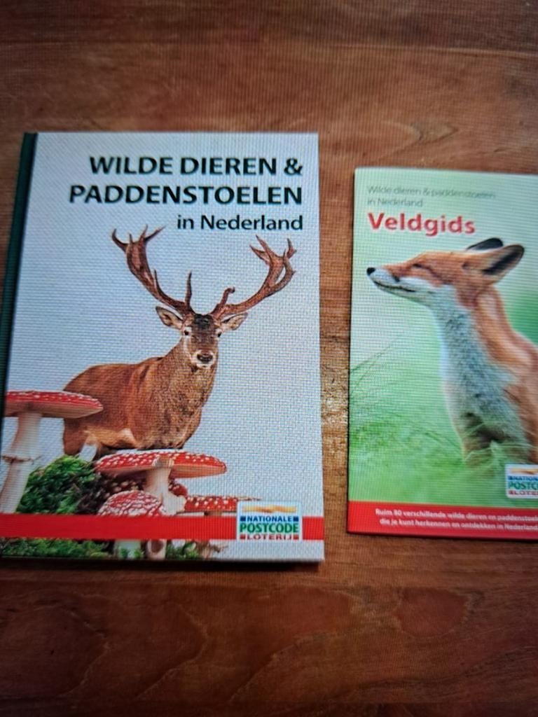 Boek: Wilde dieren & paddestoelen,  deel 5, postcodeloterij, Ophalen of Verzenden, Nieuw, Natuur algemeen