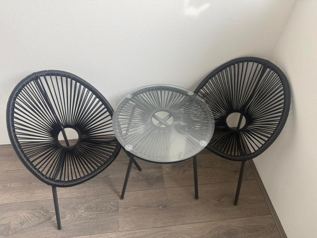 Kinder tuinsetje, Tuin en Terras, Tuinsets en Loungesets, Ophalen, Zo goed als nieuw, 2 zitplaatsen