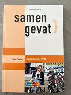 Samengevat Nederlands havo vwo, Boeken, Ophalen of Verzenden, Zo goed als nieuw, Nederlands, HAVO