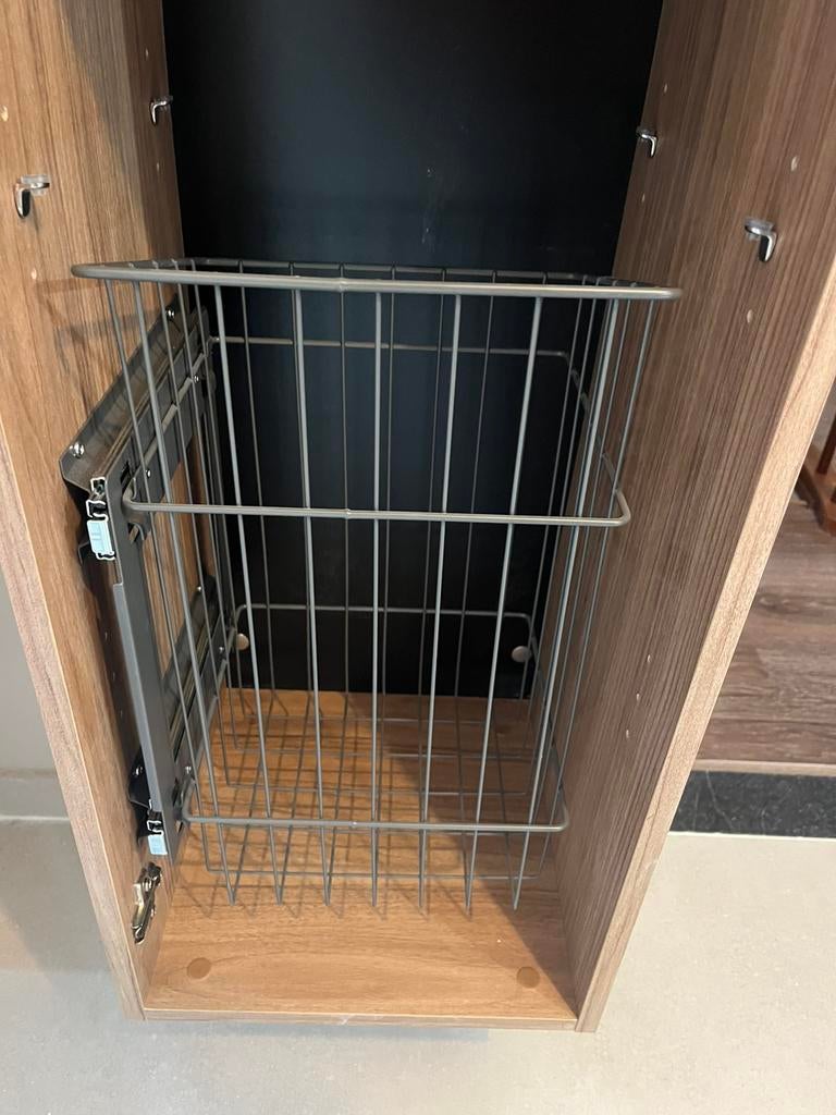 Uittrekbare wasmand voor badkamerkast Ink NIEUW, Huis en Inrichting, Badkamer | Badkamermeubels, Overige typen, Nieuw, Ophalen of Verzenden