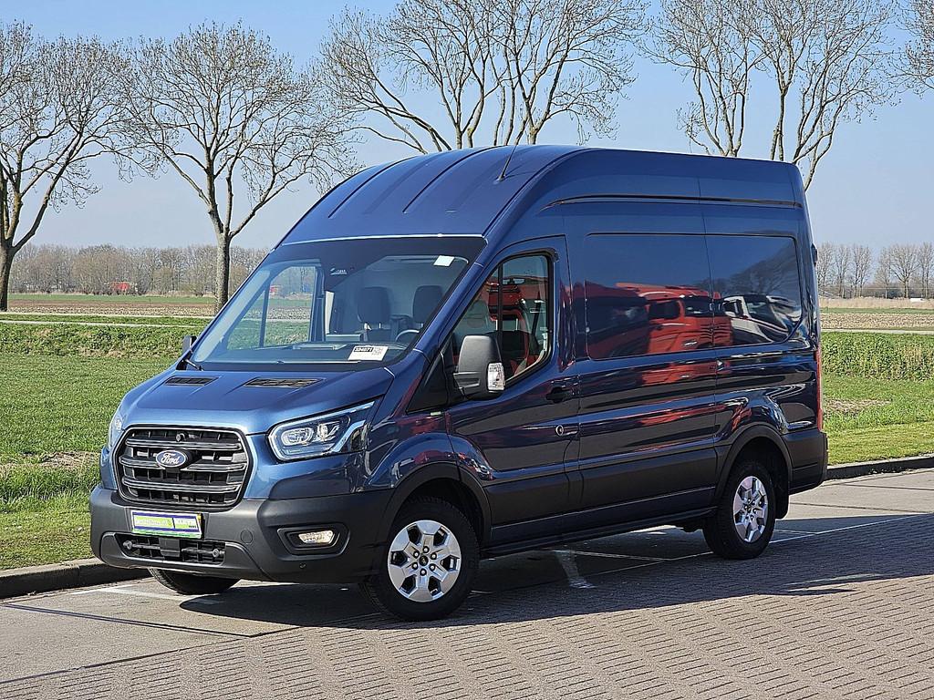 FORD TRANSIT 2.0 l2h3 xenon carplay!, Auto's, Gebruikt, Euro 6, Blauw, Bedrijf