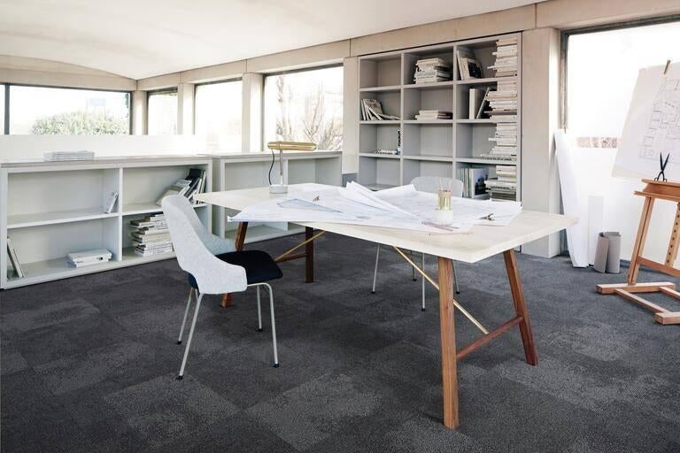 Composure II Solitude, grijze project geschikte tapijttegels, 75 m² of meer, Nieuw, Ophalen of Verzenden, Tapijttegels