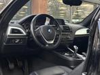 BMW 1-serie 114i Business+ Leder Navi Parkeersensoren Mistla, Euro 5, Gebruikt, Zwart, 4 cilinders