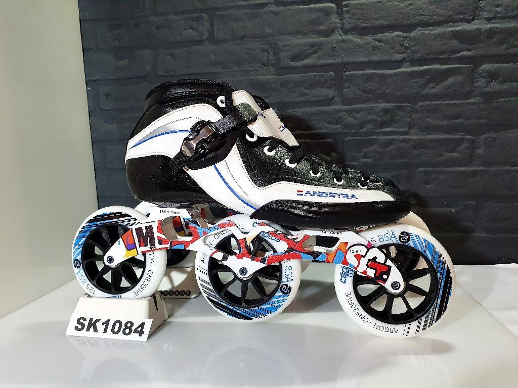 Zandstra 1122 Skeelers Skates 3x125 125mm Wielen Maat 48, Overige merken, Verzenden, Nieuw, Kinderen