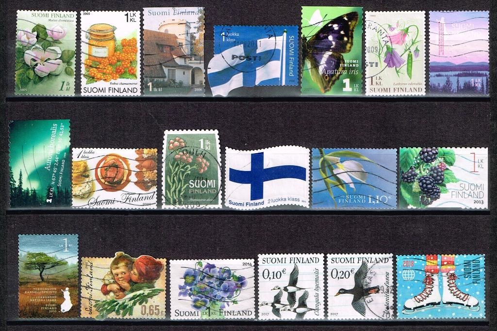 Postzegels uit Finland - K 5701 - allerlei, Postzegels en Munten, Postzegels | Europa | Scandinavië, Verzenden, Finland, Gestempeld