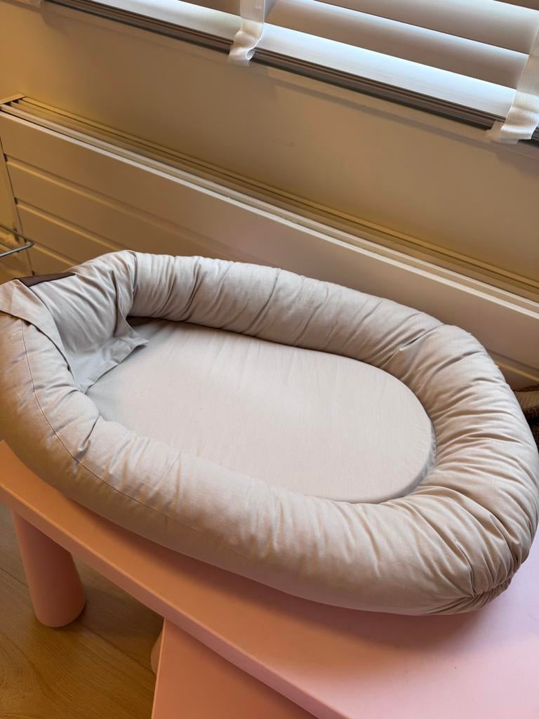 Slaapnest beige/taupe, Kinderen en Baby's, Babywiegjes en Ledikanten, Ophalen, Zo goed als nieuw, Wieg