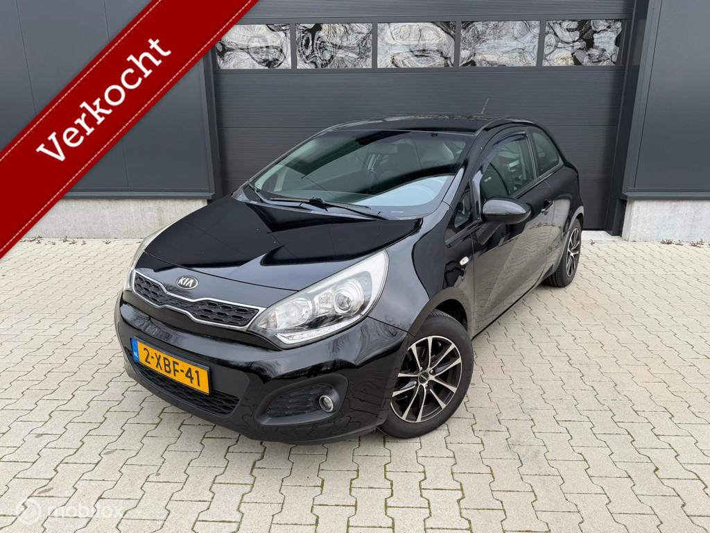 Kia Rio 1.2 CVVT Comfort Pack Airco Clima Cruise Dealer Ond, Auto's, Kia, Bedrijf, Rio, ABS, Airbags, Airconditioning, Alarm, Boordcomputer