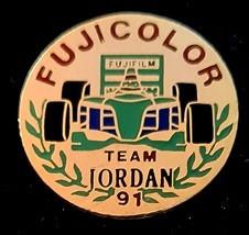 Jordan Team 91- Fujicolor pin, Verzamelen, Speldjes, Pins en Buttons, Verzenden, Nieuw, Sport, Speldje of Pin