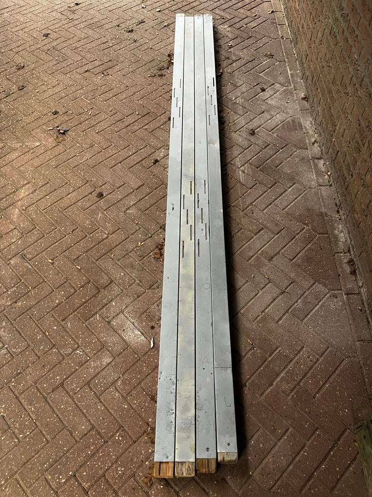 4 Metselprofielen van 290cm, Ophalen, Gebruikt, Overige typen, Minder dan 2 meter