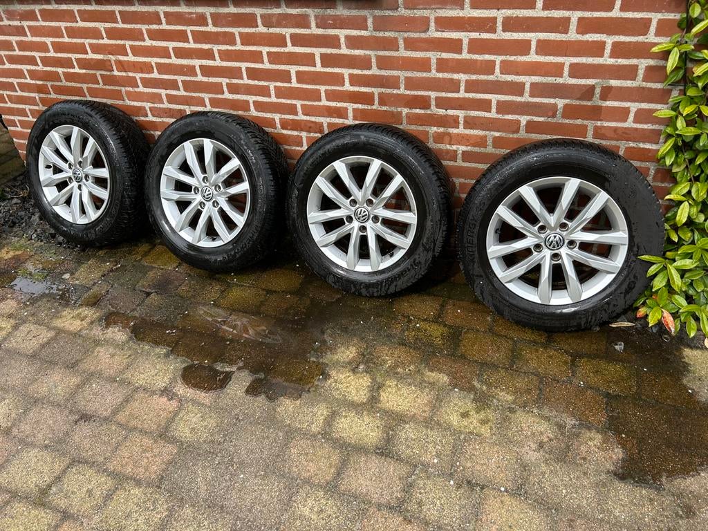 Vw passat velgen met hankook all season banden!, Auto-onderdelen, Banden en Velgen, Ophalen, All Season, Banden en Velgen