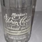 Vintage Menken's Toren Choco Fles - van Grieken, Ophalen of Verzenden