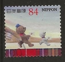 Japan 378, beertjes, Verzenden, Gestempeld, Oost-Azië