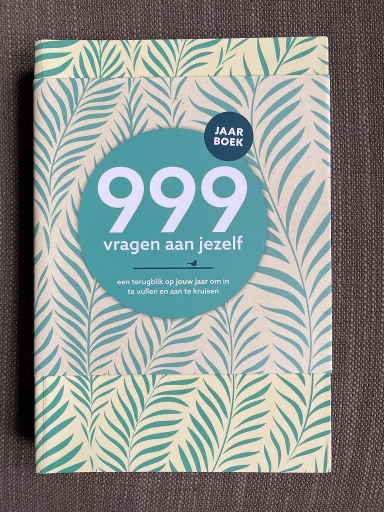 Jaarboek: 999 vragen aan jezelf - Terugblik op jaar, Boeken, Ophalen of Verzenden, Nieuw