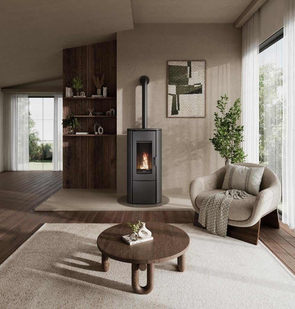 Pelletkachel Ilvar 9 | Nordic Fire, Overige brandstoffen, Nieuw, Ophalen of Verzenden, Pelletkachel