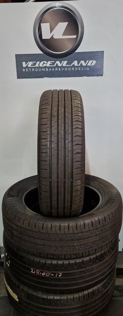 Continental eco contact 5 215-60-17  2156017 215/60R17, Auto-onderdelen, Banden en Velgen, Band(en), Zomerbanden, 17 inch, 215 mm