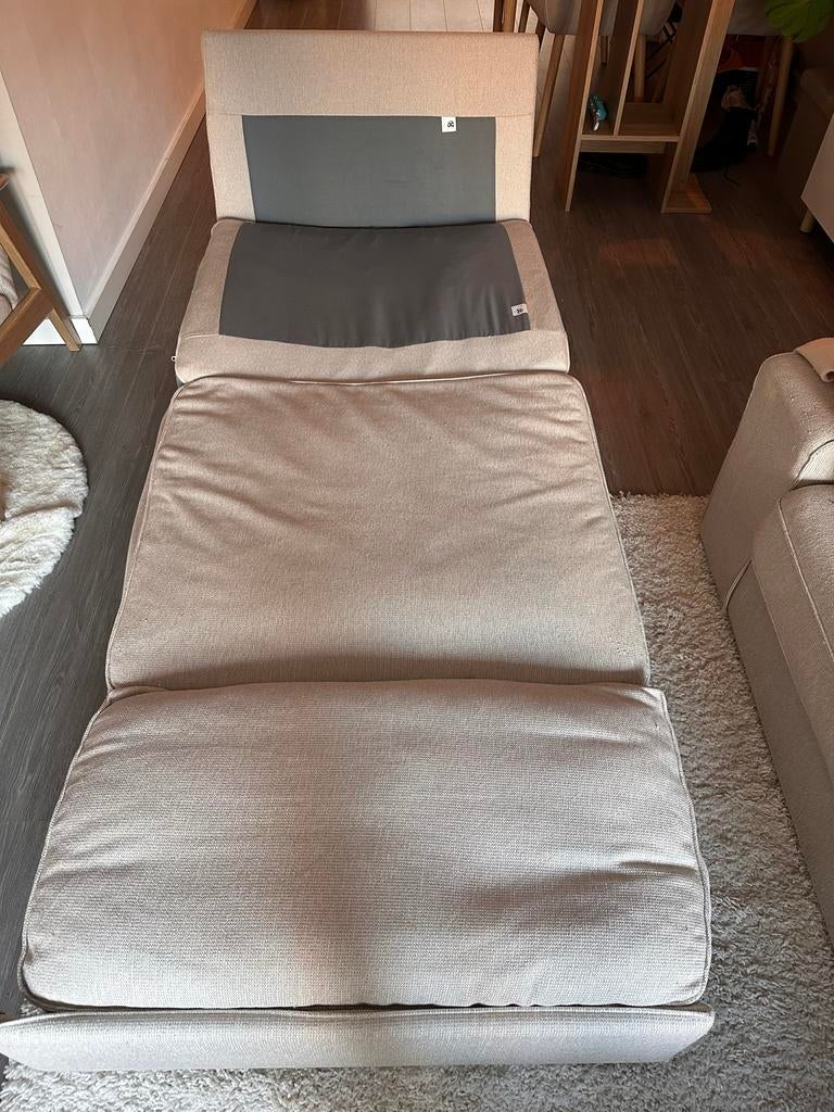 Kivik 1-zits slaapbank met afneembare hoes, Huis en Inrichting, Slaapkamer | Slaapbanken, Ophalen, Gebruikt, Eenpersoons, Beige