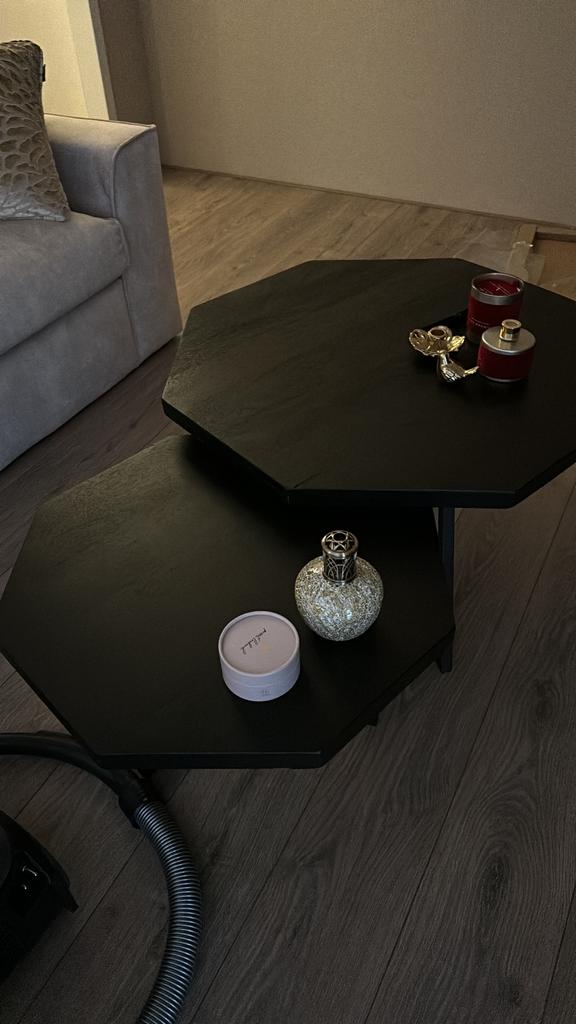 Salontafelset by boo, Ophalen, 50 tot 100 cm, Rond, Zo goed als nieuw