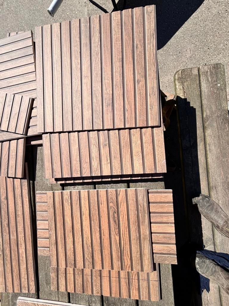 Rest partij wandtegel, Porcelanosa Lexington Cognac, Ophalen, 40 tot 60 cm, Gebruikt, Minder dan 20 cm