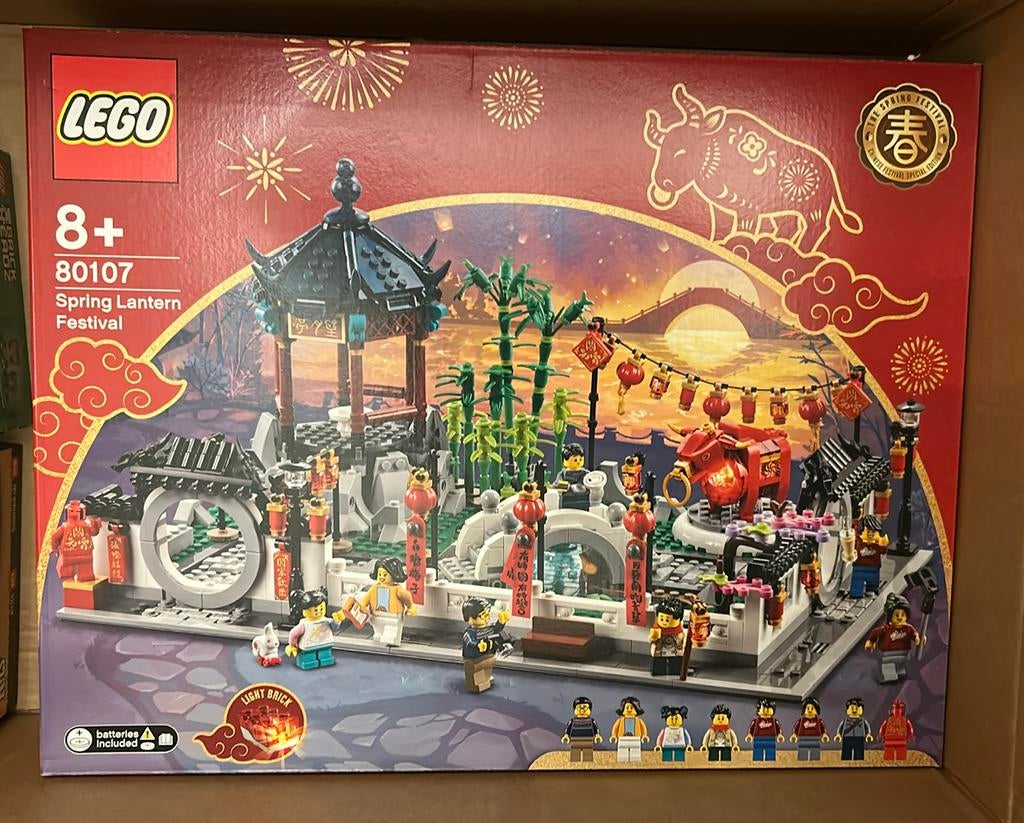 LEGO Spring Lantern Festival 80107, Ophalen of Verzenden, Nieuw, Complete set, Lego