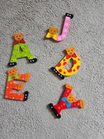 Nieuwe houten letters met beren, Kinderen en Baby's, Speelgoed | Houten speelgoed, Ophalen of Verzenden, Nieuw, Overige typen
