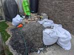 GRATIS Basalt split 16-25mm, Tuin en Terras, Grind, Keien en Split, Ophalen, Antraciet, Zo goed als nieuw, Split