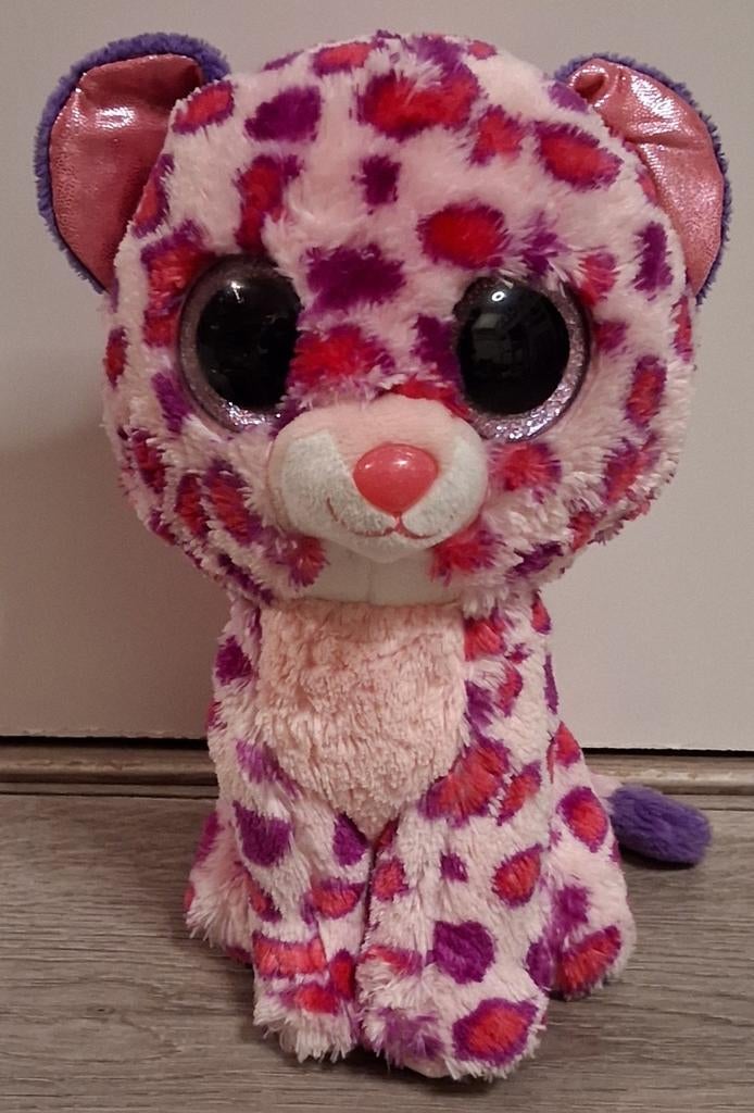 Ty beanie boo panter Glamour 24 cm, Ophalen of Verzenden, Zo goed als nieuw, Overige typen