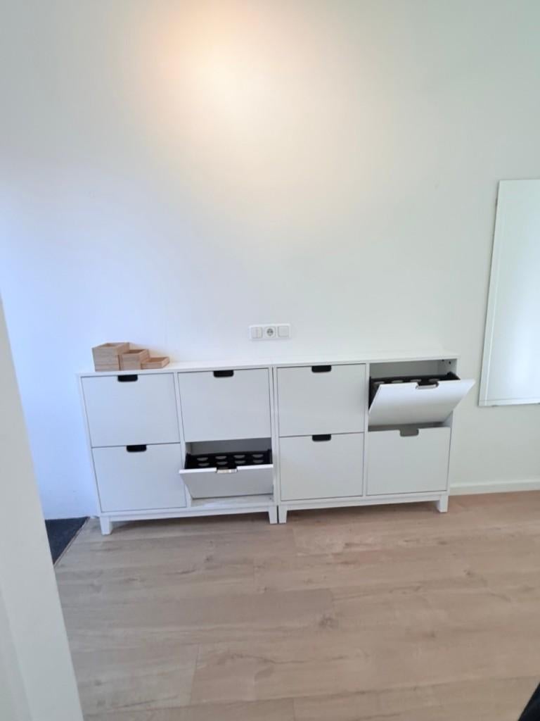 IKEA Ställ schoenenkast wit – 3 stuks, Ophalen, Zo goed als nieuw, Modern, Zweeds, Minimalistisch