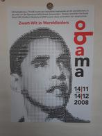 Originele poster Obama Zwart Wit Wereldleiders, Verzenden, A1 t/m A3, Reclame, Rechthoekig Staand