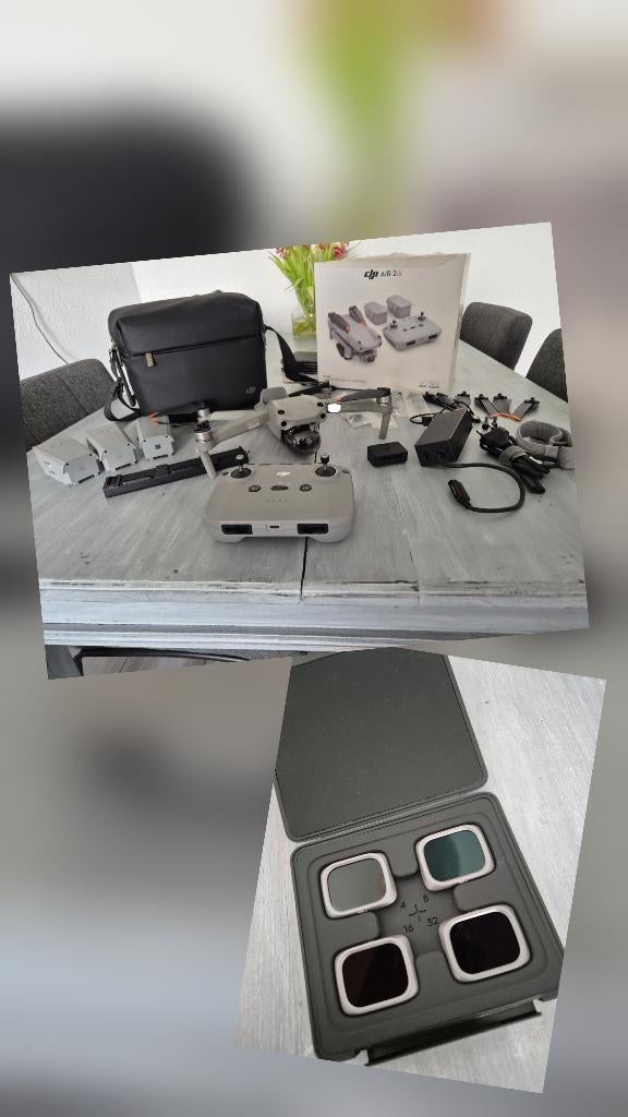 DJI Air 2S complete Fly More Combo(3 accu’s, ND filters), 250 tot 900 gram, Gebruikt, 30 tot 45 minuten, Ophalen of Verzenden