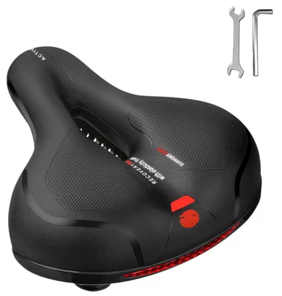 Fietszadel voor een zachte fiets rit! NIEUW IN DE VERPAKKING, Fietsen en Brommers, Fietsaccessoires | Overige Fietsaccessoires