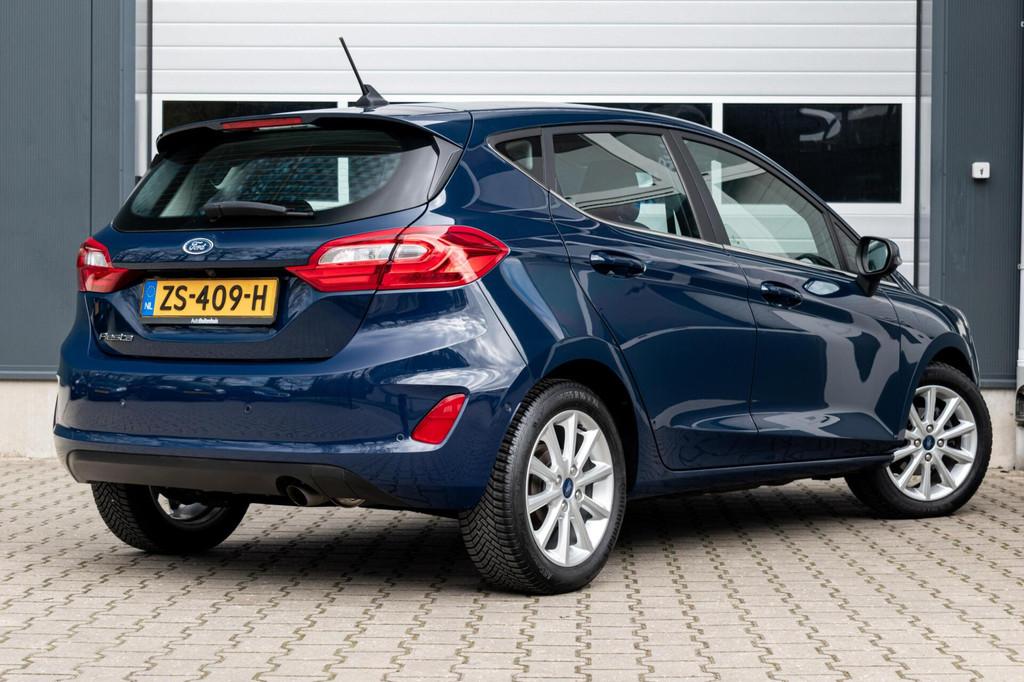 Ford Fiesta 1.0 EcoBoost Titanium|1e EIGENAAR|CLIMATE|CAMERA, Auto's, Voorwielaandrijving, Gebruikt, Euro 6, 580 kg