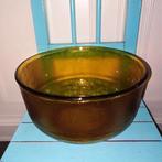 Arcoroc Sierra oker amber honinggeel schaal, Huis en Inrichting, Keuken | Servies, Gebruikt, Ophalen of Verzenden, Overige stijlen