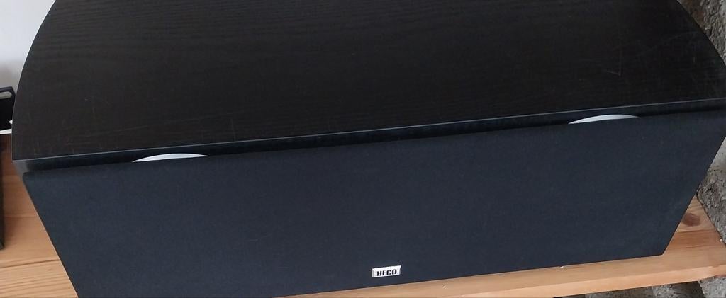 Heco luidspreker - Center speaker, Audio, Tv en Foto, Luidsprekers, Gebruikt, Center speaker, 60 tot 120 watt, Overige merken