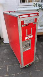 Vliegtuig catering trolley martinair, Ophalen, Gebruikt