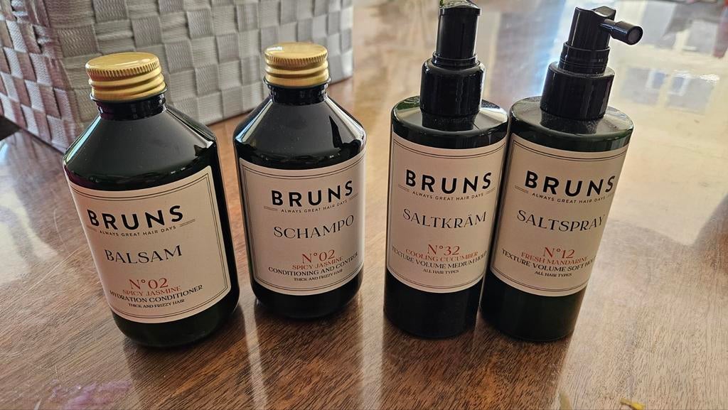 Bruns haarset, Ophalen of Verzenden