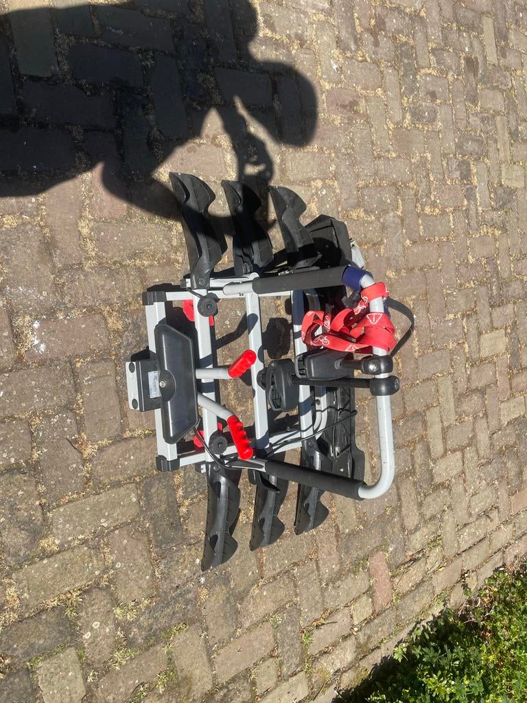 Fietsendrager voor 3 fietsen - Trekhaakmodel, Ophalen, 3 fietsen of meer, Gebruikt, Trekhaakdrager