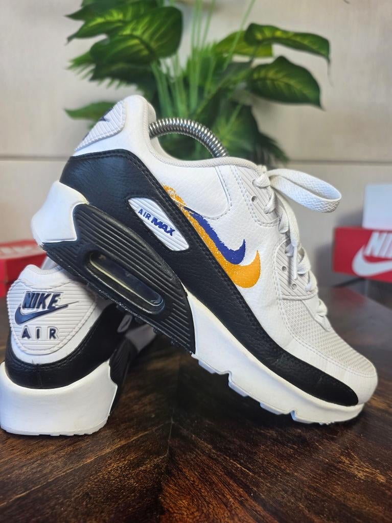 Nike Air Max 90 GS Double Swoosh maat 40, Wit, Nike, Ophalen of Verzenden, Nike