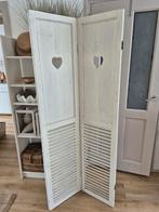 2-delig louvre luik met hartjes, Ophalen, Nieuw